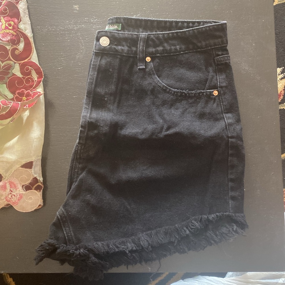 2 pairs of high wasted shorts